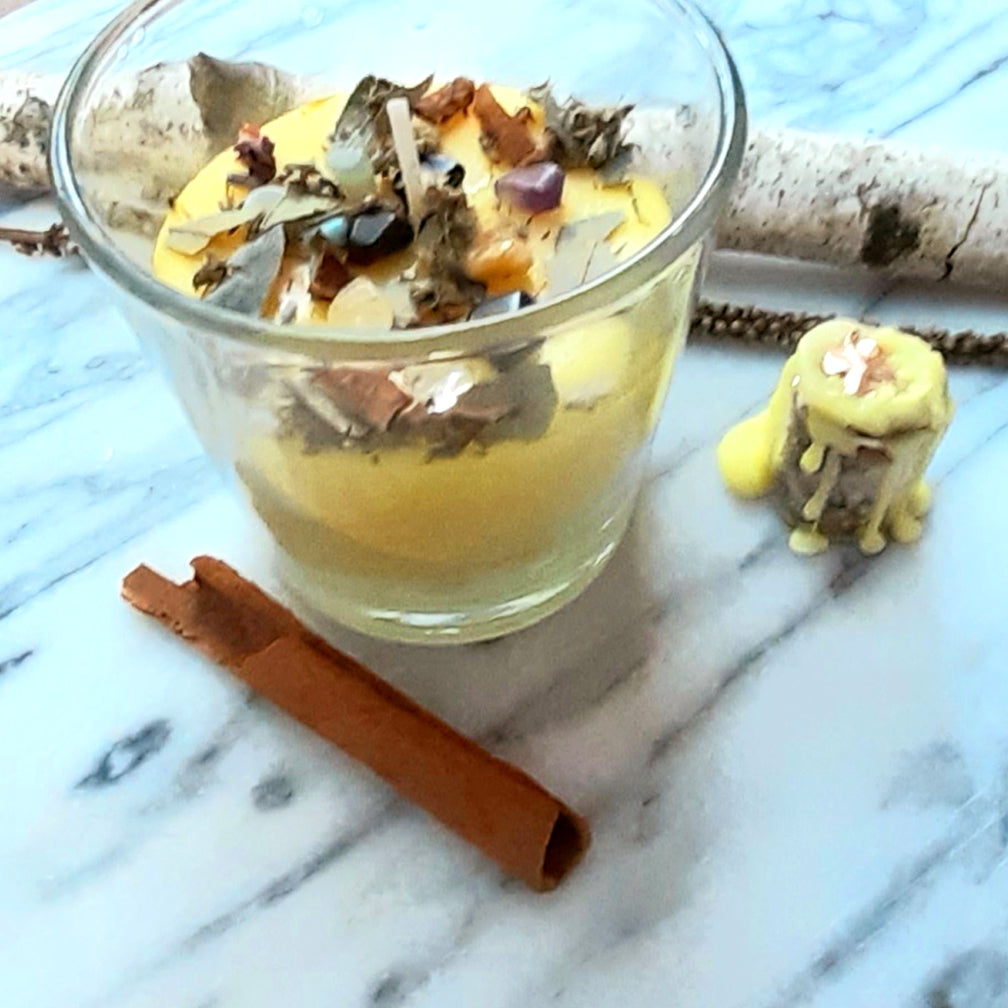 Teelicht Ritualzauber GLÜCK