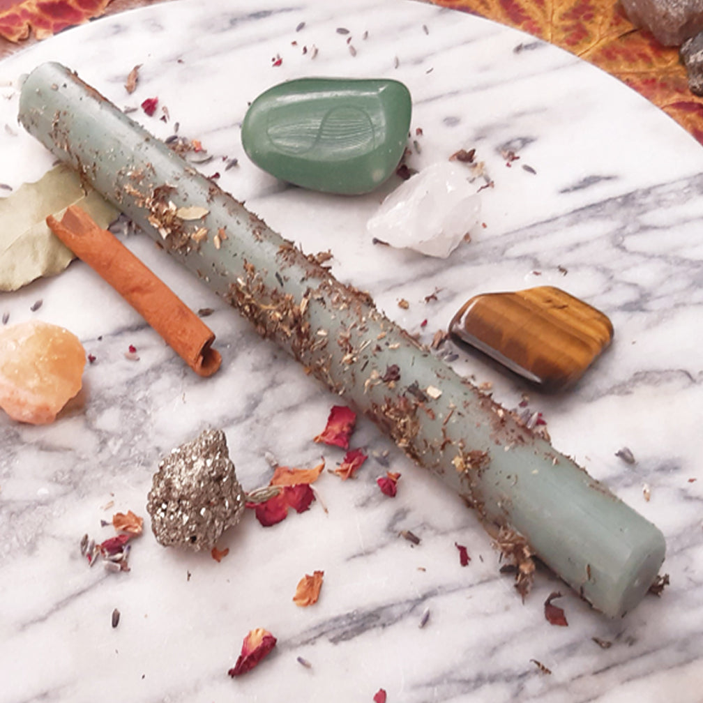 Ritualkerze "Geldfluss"