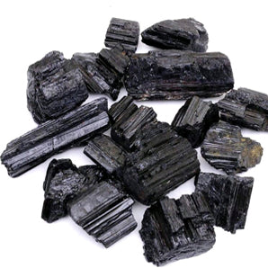 Schwarzer Turmalin Rohstein | Brasilien