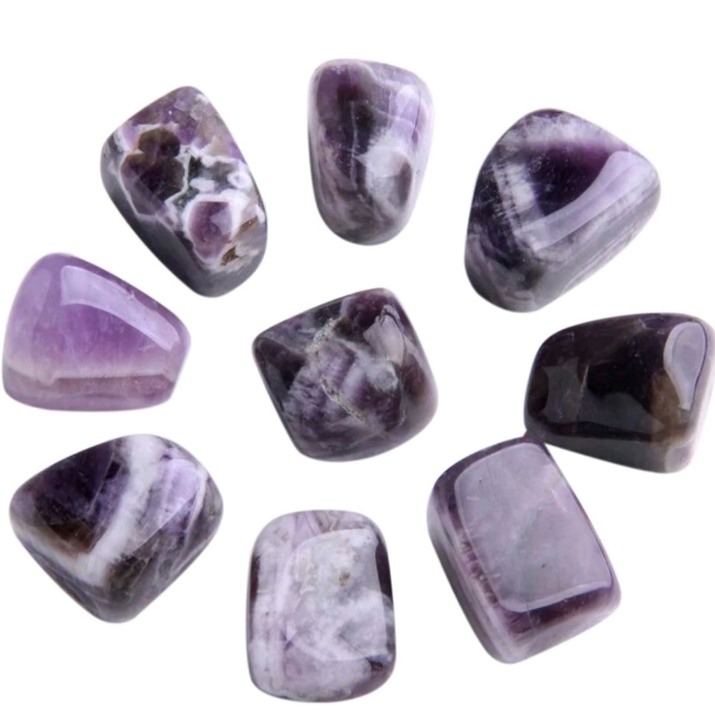 Amethyst | Trommelstein | Brasilien