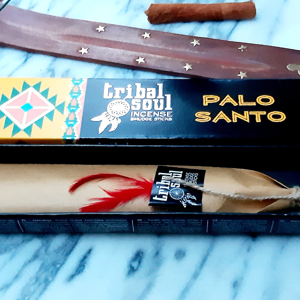 Tribal Soul Räucherstäbchen | Duft Palo Santo | Handgemacht aus Indien
